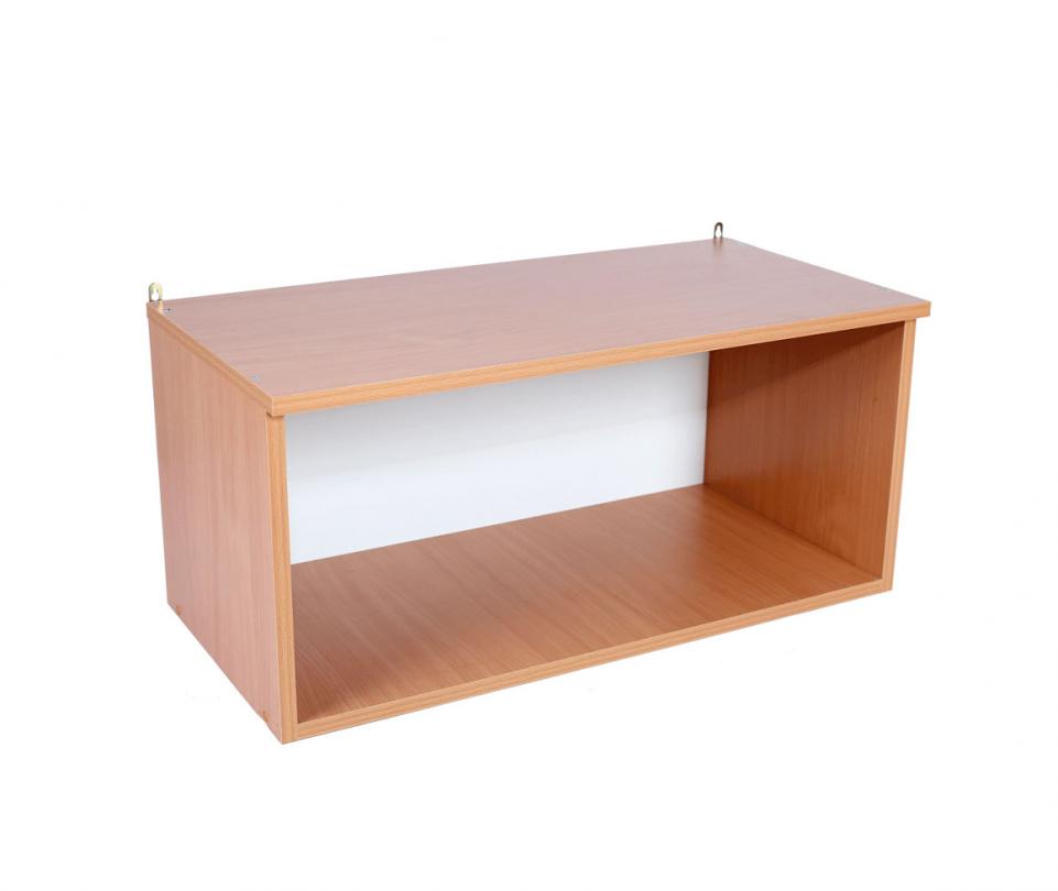 Відкрита антресоль, глибина - 380 мм, матеріал корпусу - ЛДСП, АЛМАНТ, 802х403х372 мм.